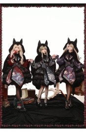 Yingluofu The Werewolves of Miller's Hollow Blouse Skirt and Cape Set(Limited Pre-Order/3 Colours/Full Payment Without Shipping Cost)
